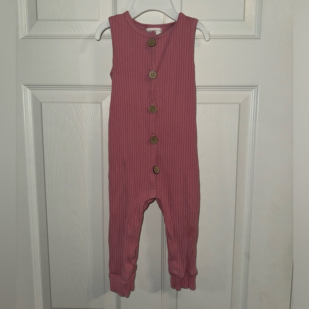Baby pink romper